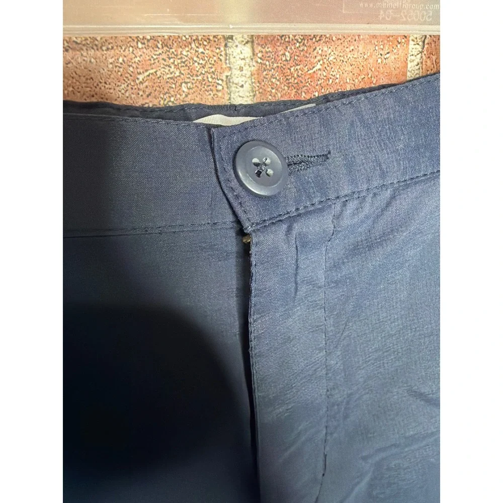 Old Navy Boys Navy Blue Chino Shorts Size 12 Regular Standard Flat Front School